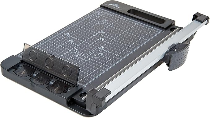 Jielisi 3-Way 12.6 Inch (A4 size) Rotary Trimmer Cutter Perforate & Scallop