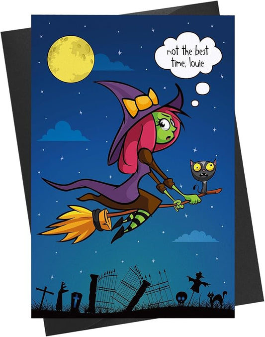 FaCraft Halloween Greeting Card