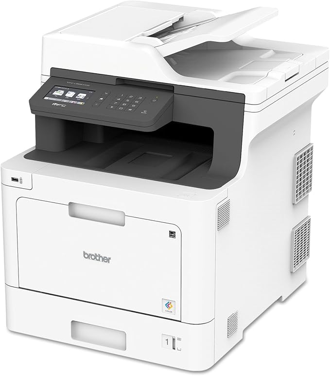 Brother Printer MFCL8610CDW Business Color Laser All-in-One with Duplex Printing and Wireless Networking, White, 21.2" x 17.1" x 20.7"
