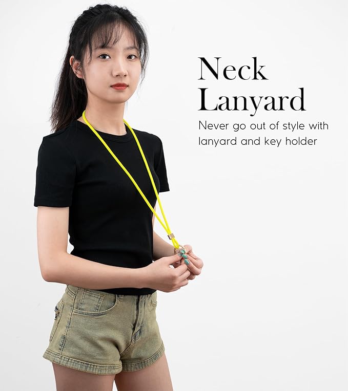 SENLLY Neck Lanyard Strap for Keys, Original Minimalist Design KeyChain Holder