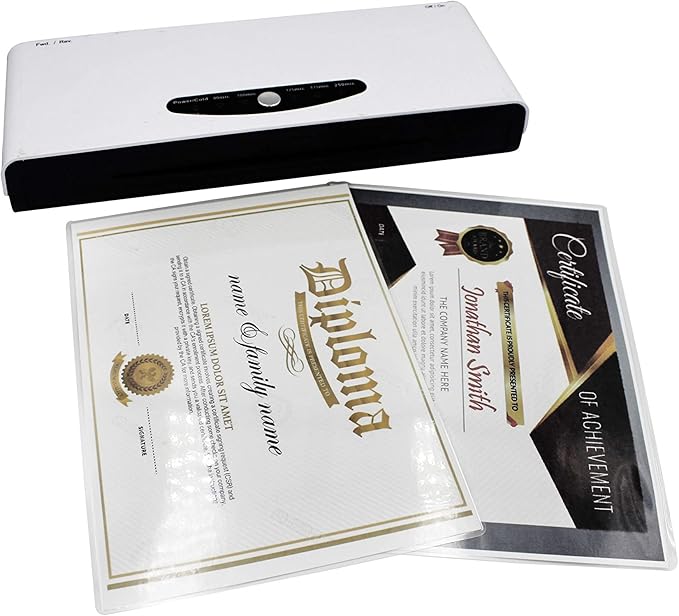 Thermal Laminating Pouches 9"x11.5" Inches, 5mil 100Pack, Clear, Letter Size