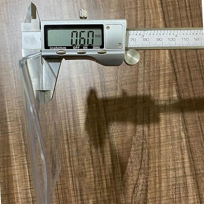 Extra Thick Horizontal ID Card Name Tag Badge Holder with Waterproof Type Resealable Zip (Holders, 6Packs)