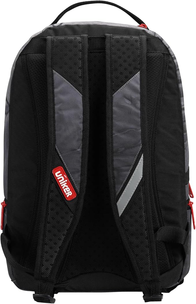 UNIKER Travel Laptop Backpack,Graffiti Backpack for Work,Designer Laptop Backpack for 15.6 Inch,Edgy College Backpack Computer Bag,Panda Break Dancer Hiphop