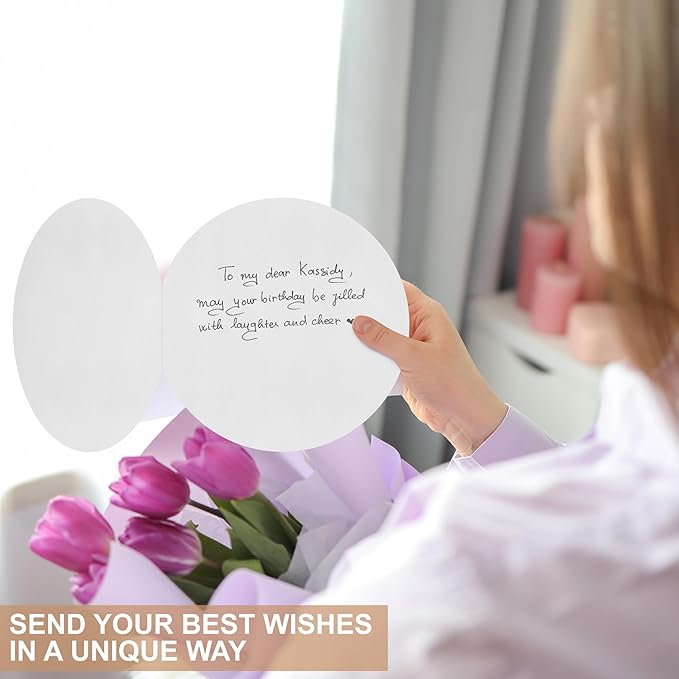 Birthday Card for Women Wife Girls, Inspirational Birthday Gifts for Her, Cute Happy Birthday Card with Fun Sweet for Teacher, Mom, Sister, Vinyl Record Design, Sticker and Envelope (Gold Foil)