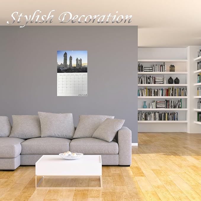 2025 Funny Nature's Dongs Prank Wall Calendar 12 Month Dick Pics Hanging Calendar for Home Office White Elephant Gag Gift for Family Friends Adults Coworkers 8.5" x 11"