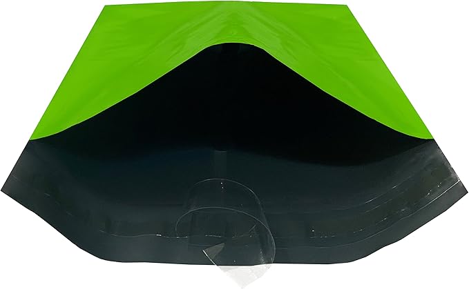 Colored Poly Mailers Pack of: (Green, 6" x 9" pack of 200) Be creative with your packaging with Colored mailers