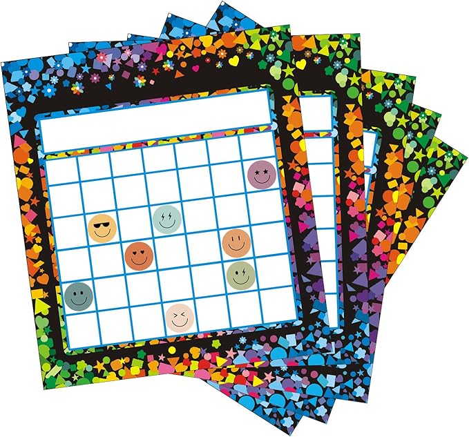 6000 Pieces Boho Happy Smile Face Stickers for School Reward Behavior Chart,3/8 Inch in Diameter Round Bohemian Style Reward Labels 10 Styles Happy Face Stickers for Teachers (50 Sheets)