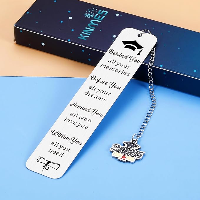 Class of 2025 Graduation Bookmark 2025 Graduation Gifts for Him Her Middle School High School College Graduation Gifts Ideas Senior 2025 Gifts for Student Last Day of School Gifts for Teens Boys Girls