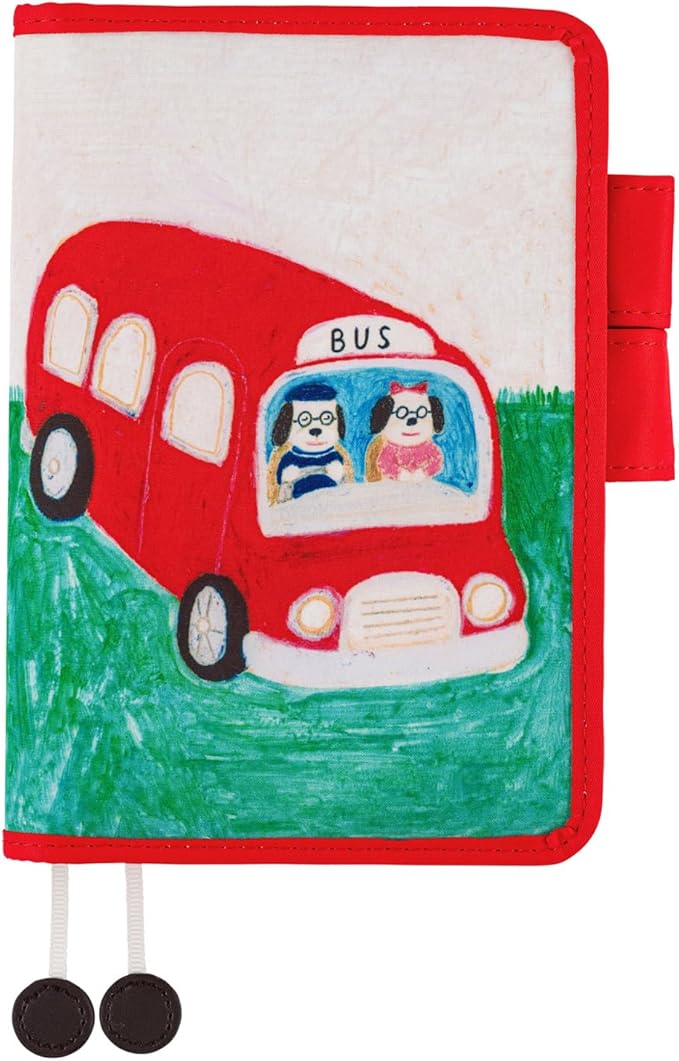 Hobonichi Techo Original/Planner Cover [A6 Cover Only] Keiko Shibata: Bus management by Mr. and Mrs. Inoue