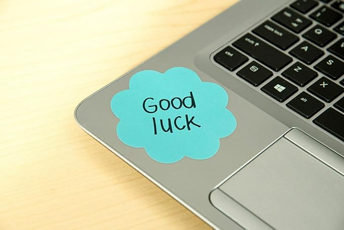 Post-it Notes, Daisy Shape, Assorted Colors, 2.6x2.6 in, 2 Pads, 75 Sheets/Pad (7350-DSY)