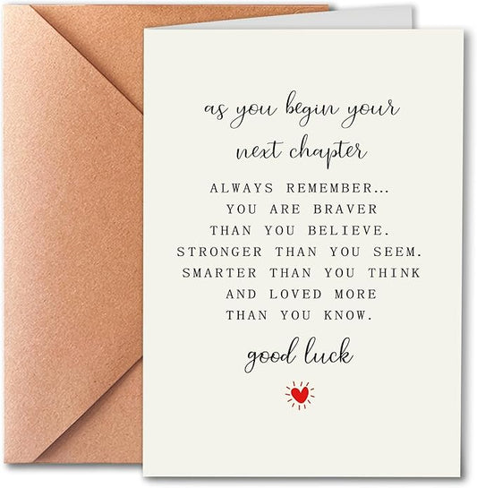 Funny Resignation Card for Best Friend, Humorous New Job Card for Him/Her, Resignation Cards for Coworker, New Job Congratulations Cards, Good Luck As You Start Your Next Chapter