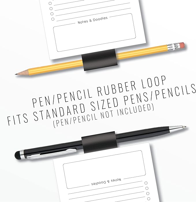 Evercio Meal Plan & Grocery List Magnetic Notepad for Refrigerator | For Shopping Lists Planner Organizer Memo Note Pad for Fridge | Kitchen Gift for Mother, Girlfriend | 7x10 Inches, 52 Sheets