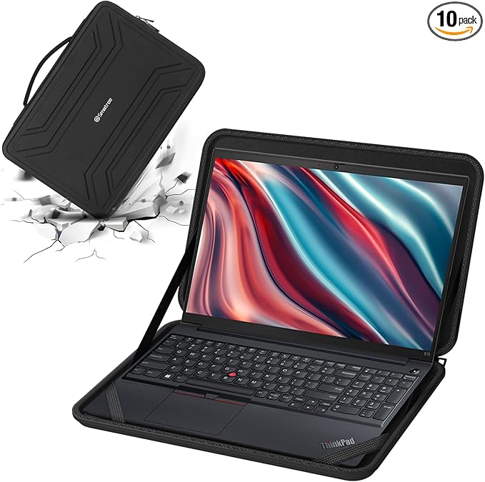 Smatree 15.6inch Hard Laptop Sleeve Only for 15.6 inch Lenovo IdeaPad Gaming 2022, for Lenovo Legion 5 Gaming Laptop, Compatible for Lenovo ThinkPad E15 hard case bag（Not Fit with Other 15inch Laptop）