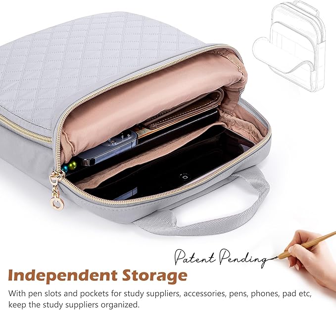 Book Sleeve with Zipper Book Pouch, Book Protector Bag,Book Sleeve for Book Lovers, Book Cover, Book Carrying Case for Book Accessories, Study Suppliers