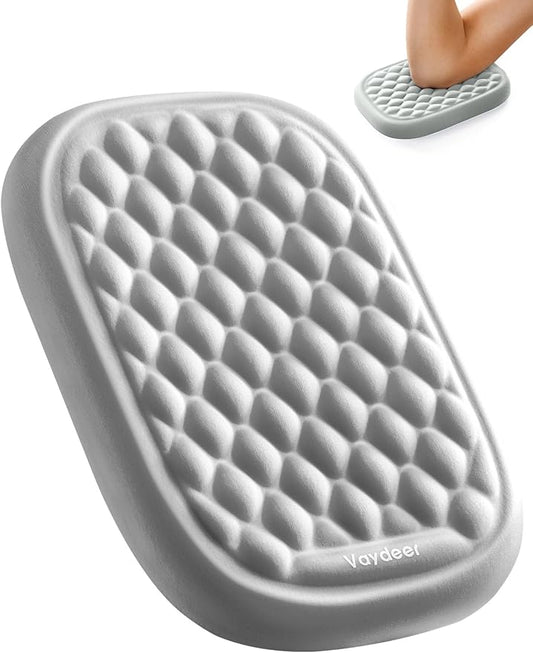 [Upgraded Larger and Thicker] Vaydeer Elbow Rest Pad, Desk Wrist Rest Memory Foam Armrest, Ergonomic Mouse Cushion Support, Wrist Pain Relief for Computer Laptop Working Typing Gaming Office-Gray