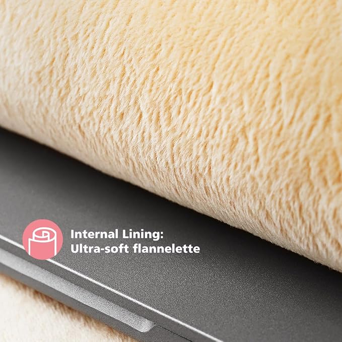 KIZUNA Laptop Sleeve Case 15.6 Inch Computer Carrying Handbag for 16" MacBook Pro M1 M2 M3 Max/16 Lenovo IdeaPad Flex 5i/Thinkbook 16+ /15.6" HP Envy x360 15/Dell XPS 15/LG Gram 15, Pink