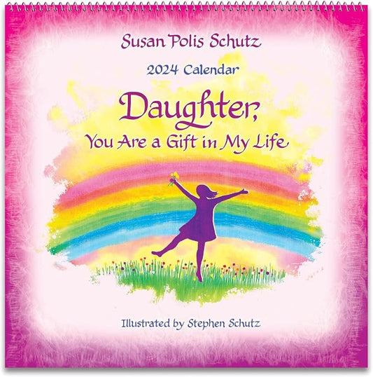 Blue Mountain Arts Daughter, You Are a Gift in My Life-2024 Wall Calendar