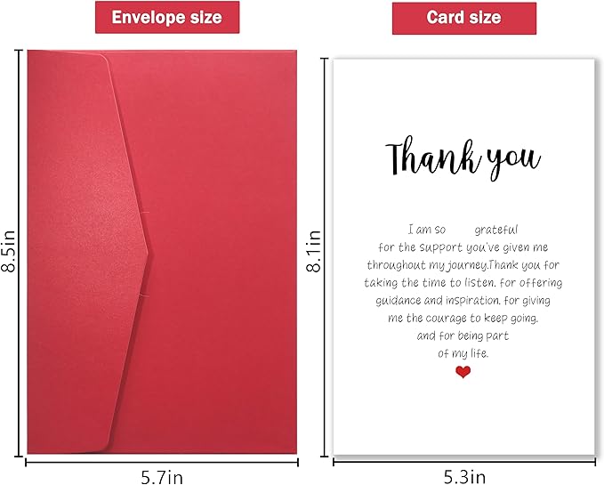 Heartwarming Thank You Card for Him Her, Funny Appreciation Card for Teacher Boss, Sweet Thank You Card for Friends Family, Friendship Card, Thank You for Being Part Of My Life
