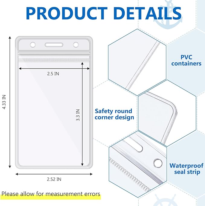 Tudomro 6 Pack Cruise Lanyard for Ship Cards with ID Holder Cruise Essentials Must Haveskey Waterproof Ship Card Holders for Women Men Travel Accessories(Hawaii Style)