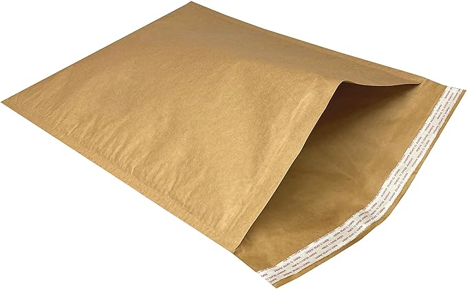 Honeycomb paper padded envelope sealable mailers (50, #7-14.25" x 19")