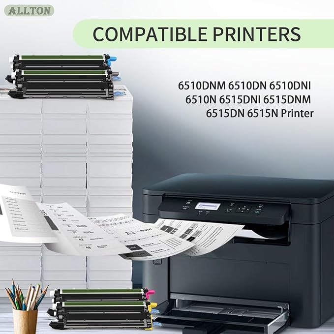 6510 6515 Drum Unit 108R01418 Drum Unit Magenta Replacement for Xerox 6510DNM 6510DN 6510DNI 6510N WorkCentre 6515DNI 6515DNM 6515DN 6515N Printer(1 Pack)