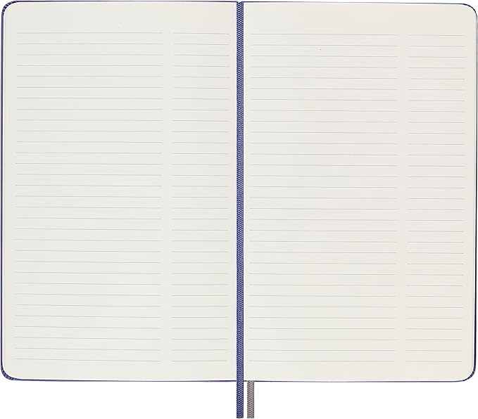 Moleskine Art Logbook, Hard Cover, Large (5" x 8.25"), Dotted, Lavender Violet, 160 Pages