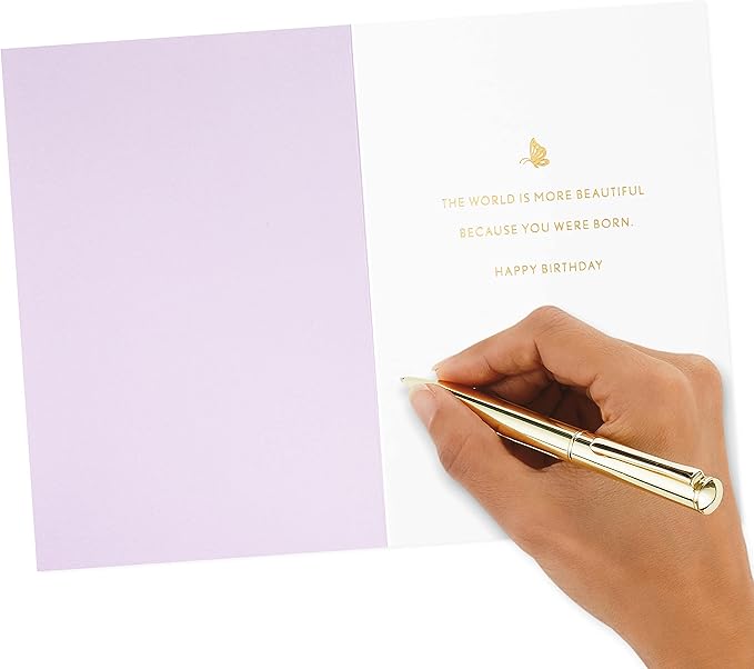 Hallmark Signature Birthday Card (Butterfly)