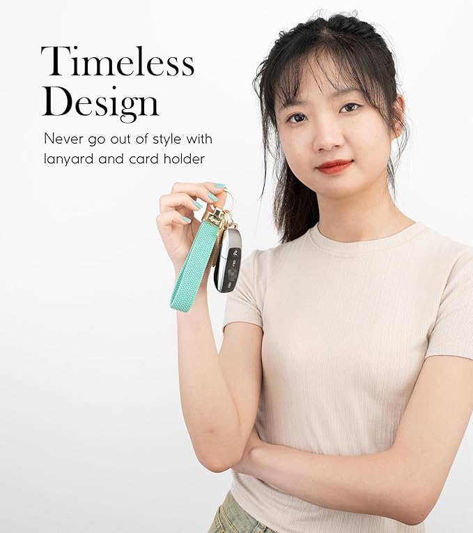 SENLLY Wristlet Lanyard, Stretchy Keychain Holder, Original Elastic Anti-Drop Design Keyring