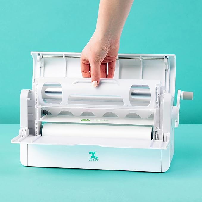 Xyron Repositionable Adhesive Refill for Creative Station, 9" x 40', Refill-Cartridge for Label Maker, Laminator Machine, Scrapbooking Supplies, Home Office & Home School Craft Supplies (AT906-40)