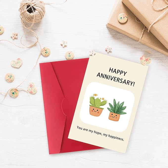 Funny Anniversary Card Gifts for Men Him, Anniversary Card to Husband, Happy Anniversary Cards for Boyfriend, Wedding Anniversary Card