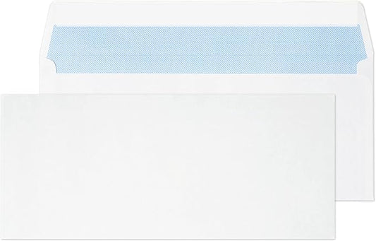 Blake Purely Everyday #10 Pack of 1000 Peel and Seal Envelopes (29215-76) White - 4 1/8" x 9 1/2"