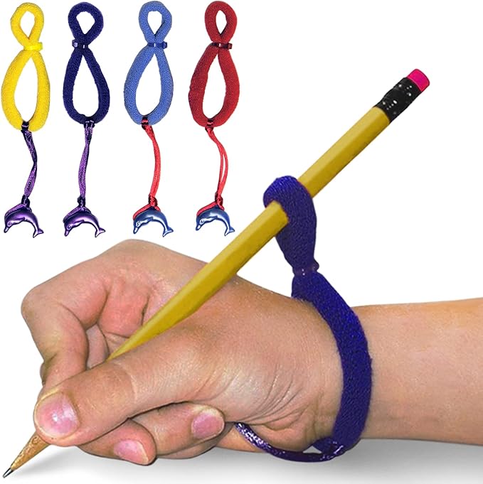 Handwriting Aids for Pencil Grips, Writing Tools for Special Education Classroom to Develop A Proper Tripod Grip (HandiWriter Bulk Packs (4 Pack))