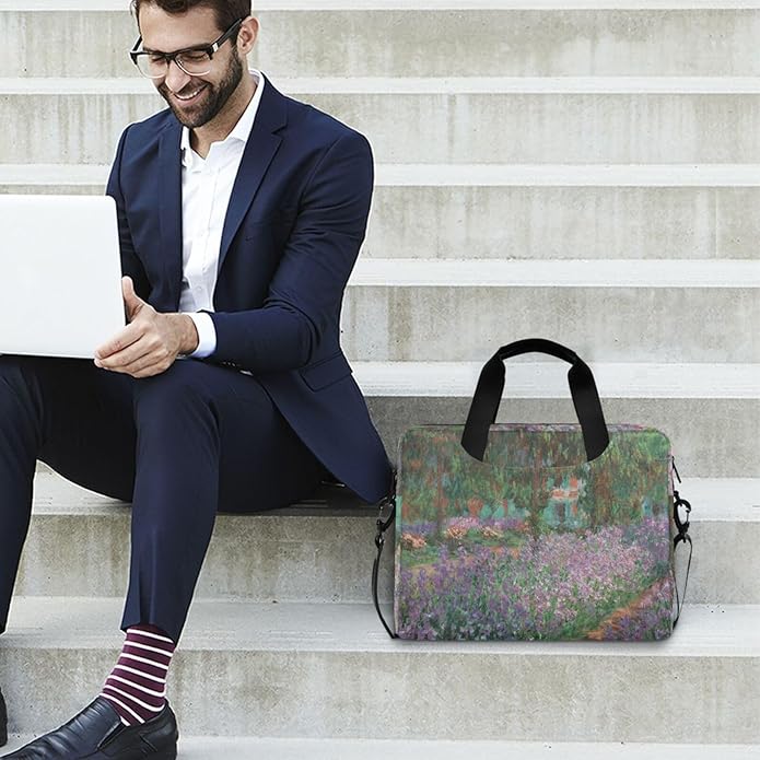 WIHVE Laptop Shoulder Bag 15 14 13inch Laptop Case Bag for Women Men