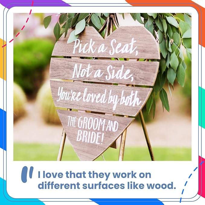 Chalkola 5 White Chalk Markers for Chalkboard Signs, Blackboard, Car Window, Bistro, Glass | 5 Variety Pack - Thin, Fine Tip, Bold & Jumbo Size Erasable Liquid Chalk Pens (1mm, 3mm, 6mm, 10mm, 15mm)