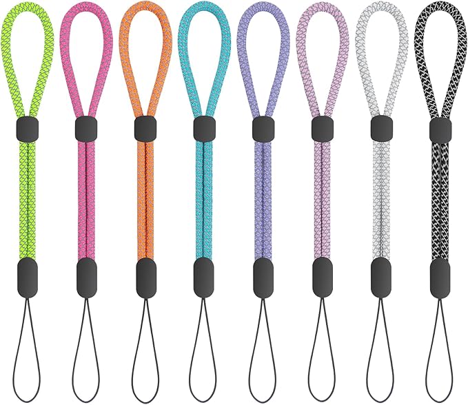 Hand Wrist Strap Lanyard, Adjustable Nylon Colorful for Mobile Phone, Camara, USB Flash Drive, ID Name Tag Badge