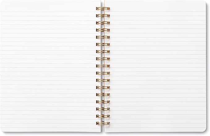 Compendium Spiral Notebook - Life Is Beautiful — A Designer Spiral Notebook with 192 Lined Pages, College Ruled, 7.5”W x 9.25”H