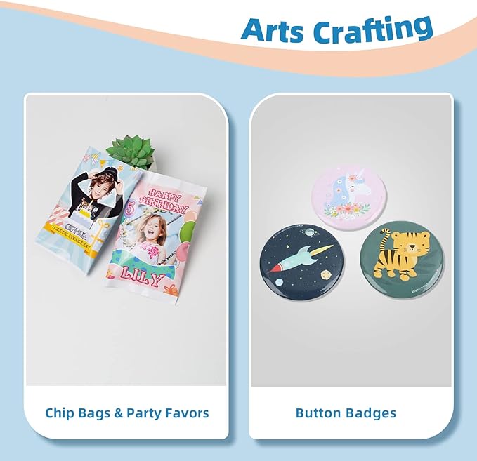 Uinkit 37lb Thin Flyer Paper Glossy 8.5x11 Inkjet 100 Sheets Single Side DIY Chip Bag 135gsm Photos Picture for Inkjet Printer with Dye Ink Letter size A4 Brochure