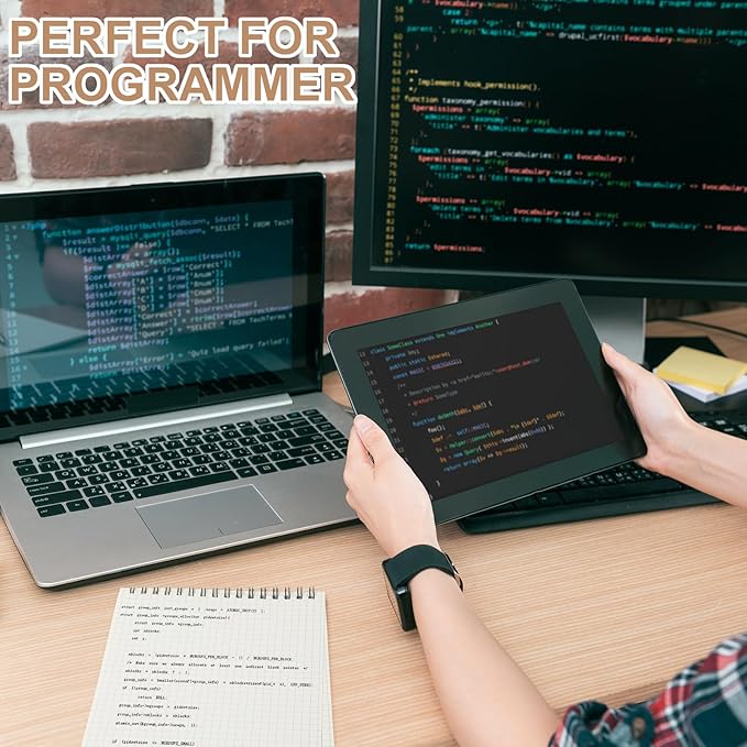 Graph Paper Spiral Notepad A5 Top Wirebound Notepad Grid Notebook Steno Pads Memo Notebook Grid Paper 140 Pages for Writing Sketching Drawing Office Supplies(Kraft,12 Pack)