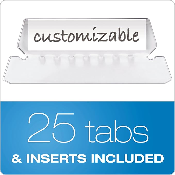 Pendaflex Recycled Hanging Folders, Letter Size, Gray, 1/5 Cut, 25/BX (81604)