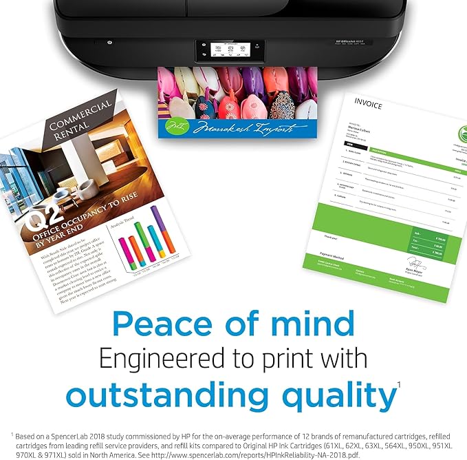 HP 971XL | PageWide Cartridge High Yield | Magenta | Works with HP OfficeJet Pro X451, X476, X551, X576 | CN627AM