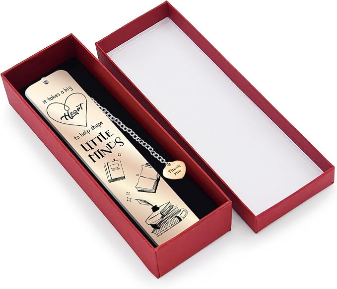 Teacher Gifts for Women, Teacher Appreciation Gifts, Thank You Teacher Bookmark from Student, Coworker, Teacher Retirement Gift, Teacher Gifts Idea Presents, Teacher Bookmark Stainless Steel