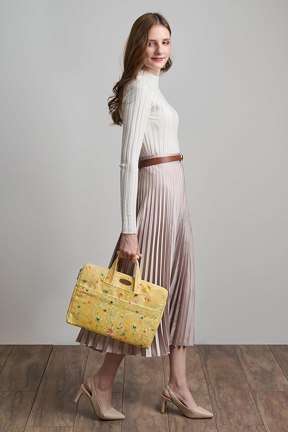 Maison d'Hermine Laptop Bag upto 13.5 inch Stain and water repellent Cotton canvas - Colmar