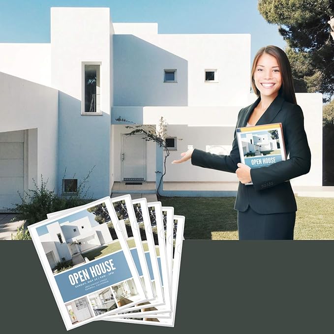 Dunwell Clear Plastic File Folder Sleeves, 6 Pack, 8.5x11 Letter Size, Acid-Free Poly Plastic