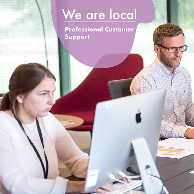 24 Rolls Wolfbarco 5.98" x 1476' (152mm x 450m) Black Premium Resin-Enhanced Wax Thermal Transfer Ribbon Compatible with Zebra,TEC, INTERMEC,Citizen,TSC,GODEX,ARGOX Printers