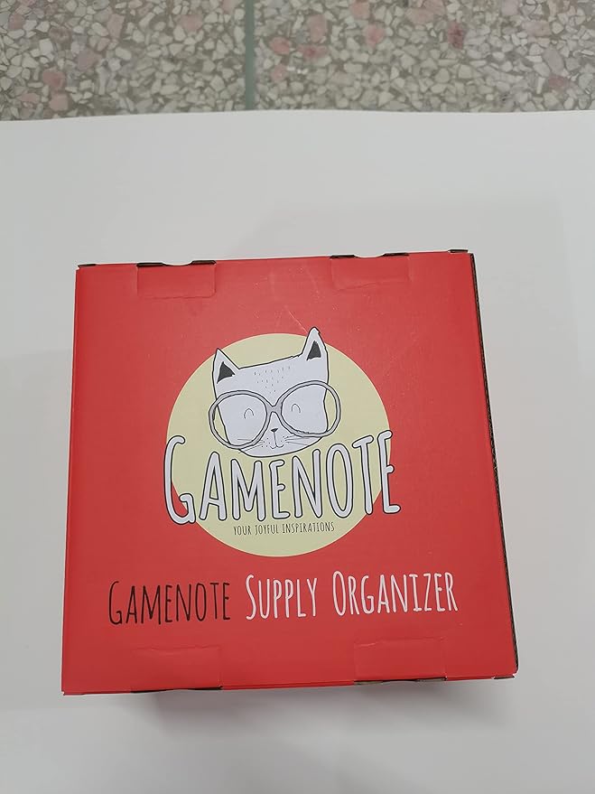 GAMENOTE Rotating Art Supply Storage Organizer, Lazy Susan Office School Supplies for Kids Desk Organizers and Homeschool Supplies Craft Caddy Classroom Organization (Small)