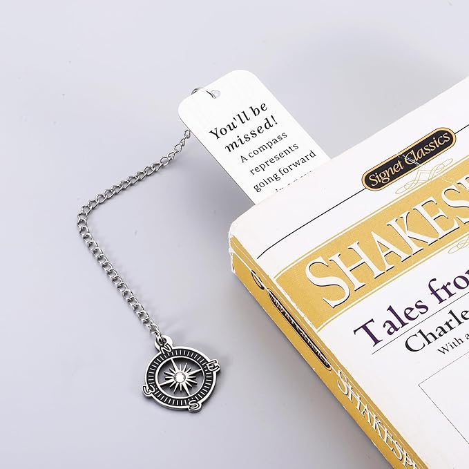 Secret Santa Gifts for Coworkers Retirement Gift for Woman Men Going Away Gifts for Coworkers Women Happy Retirement Gifts for Men Co-Worker Leaving Gifts Retirement Bookmark Gifts Promotion Gifts