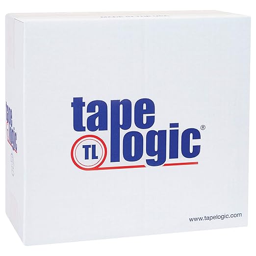 Aviditi Tape Logic 2 Inch x 110 Yard 2.2 Mil Red/White, Heavy Duty Packing Tape, "Do Not Double Stack" 36 Pack, Perfect for Packing, Shipping, Moving, Home and Office