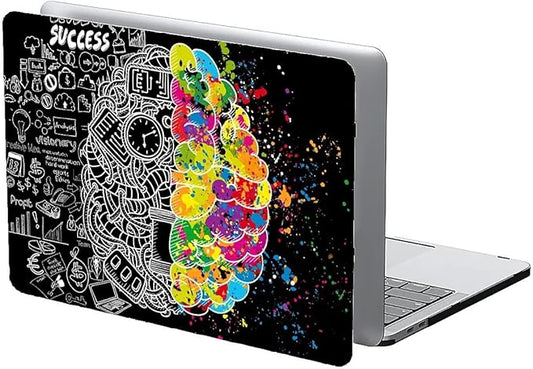 Compatible with 12 Inch MacBook A1534, Left Right Brain Hard Plastic Shell Cover Case