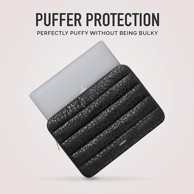 Vandel - The Original Puffy Laptop Sleeve 13-14 Inch Laptop Sleeve for Women. College Student Gifts for Christmas, Laptop Cover, MacBook Pro 14 Inch Sleeve, MacBook Air Sleeve 13 Inch, iPad Pro 12.9