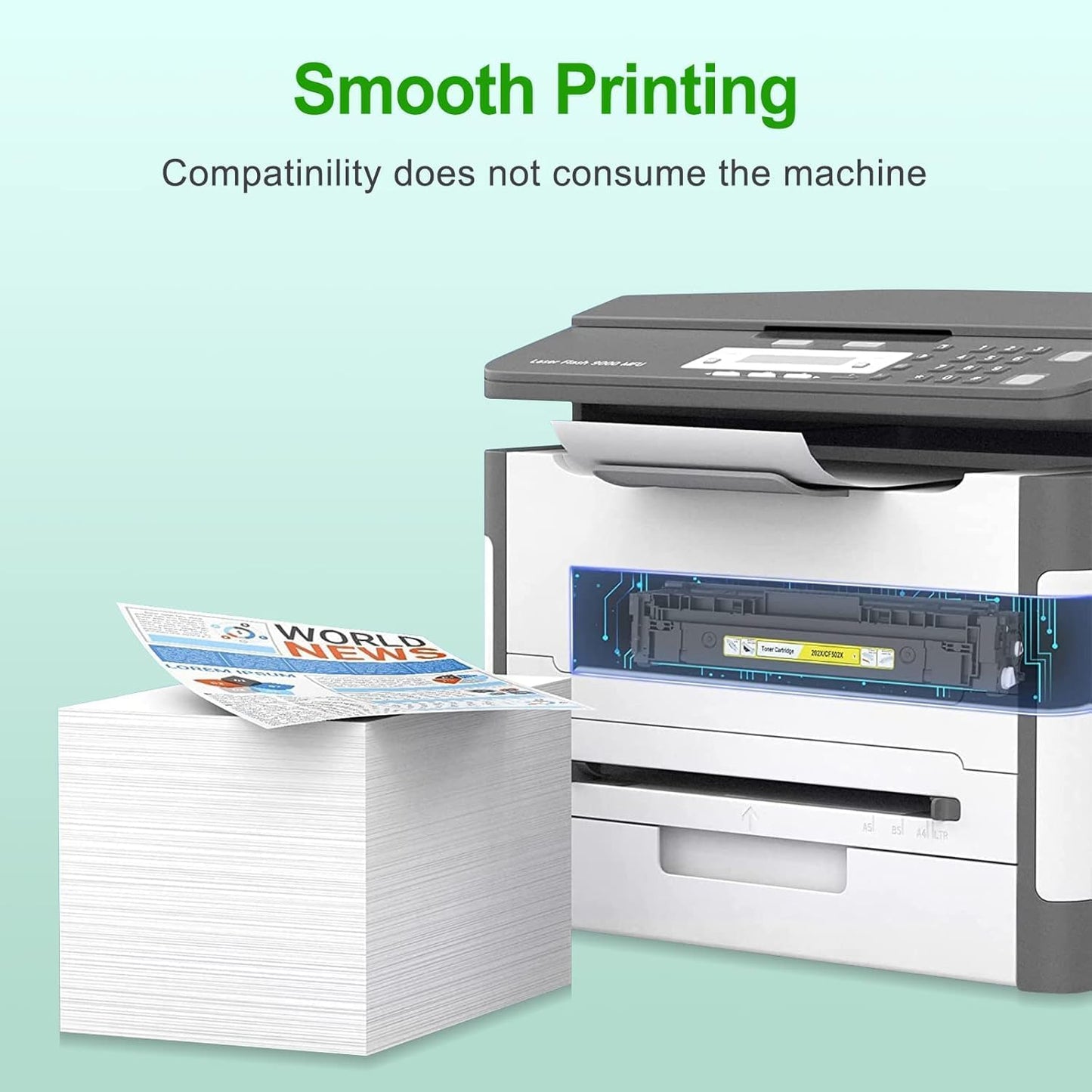 Remanufactured C310 C315 Toner Cartridge Replacement 006R04358 for Xerox C310 C315(1-Pack Magenta)